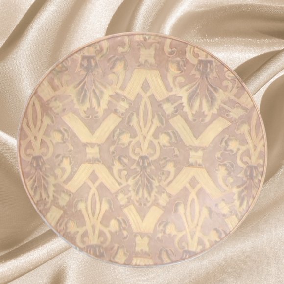 🛍️✨ Luxurious Elegance: Real Gold-Accented Platter 🎂🌼